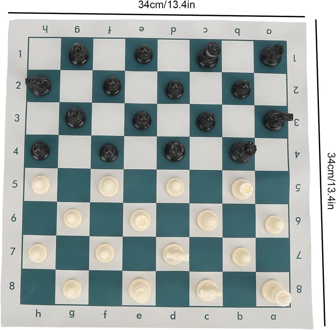 Fupei International Standard Chess Game Set, Grosser 340 mm Internationaler Standard-Wettbewerbsköni
