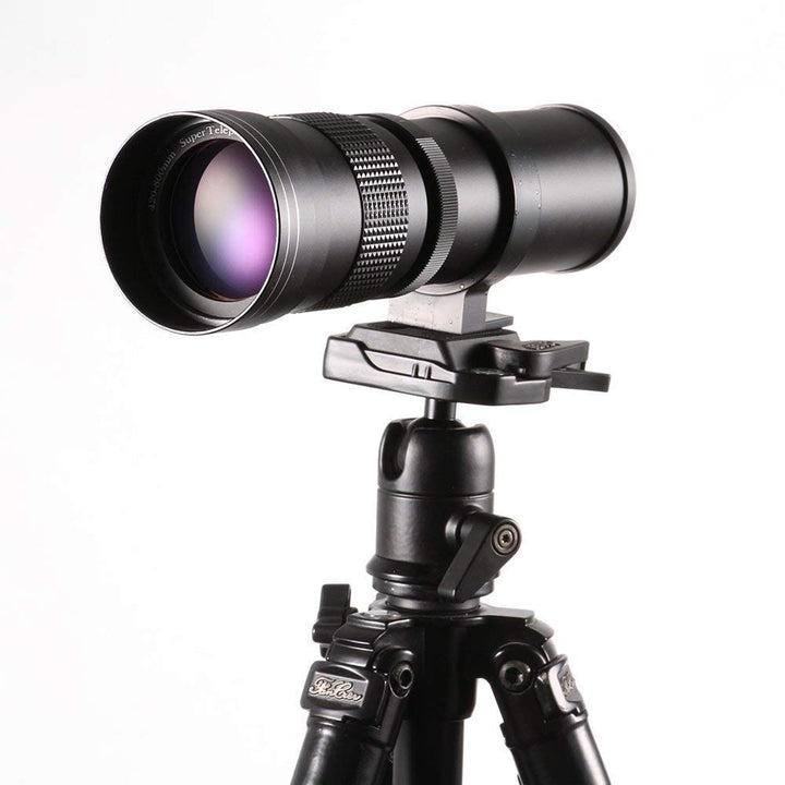 Hersmay 420-800mm f/8.3-16 Super TeleZoom Teleobjektiv Zoomobjektiv Vario-Objektiv MFT für Panasonic
