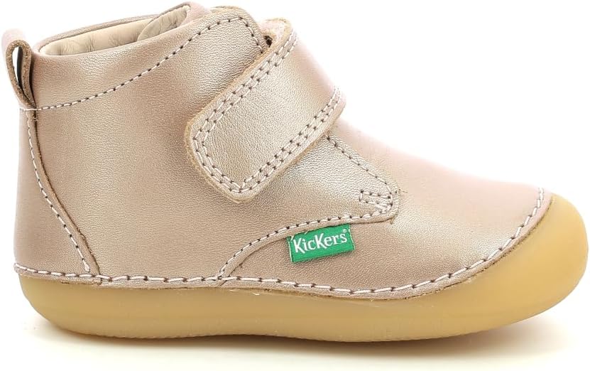Kickers Unisex Kinder Sabio Stiefel 23 EU Pink Rose Metal 133, 23 EU Pink Rose Metal 133