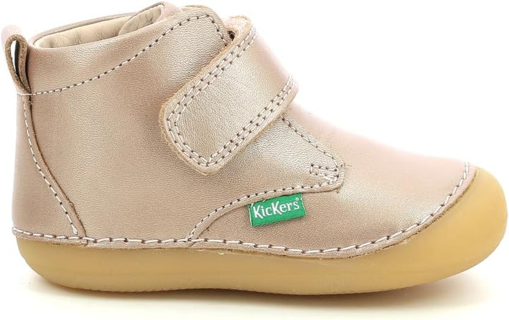 Kickers Unisex Kinder Sabio Stiefel 23 EU Pink Rose Metal 133, 23 EU Pink Rose Metal 133