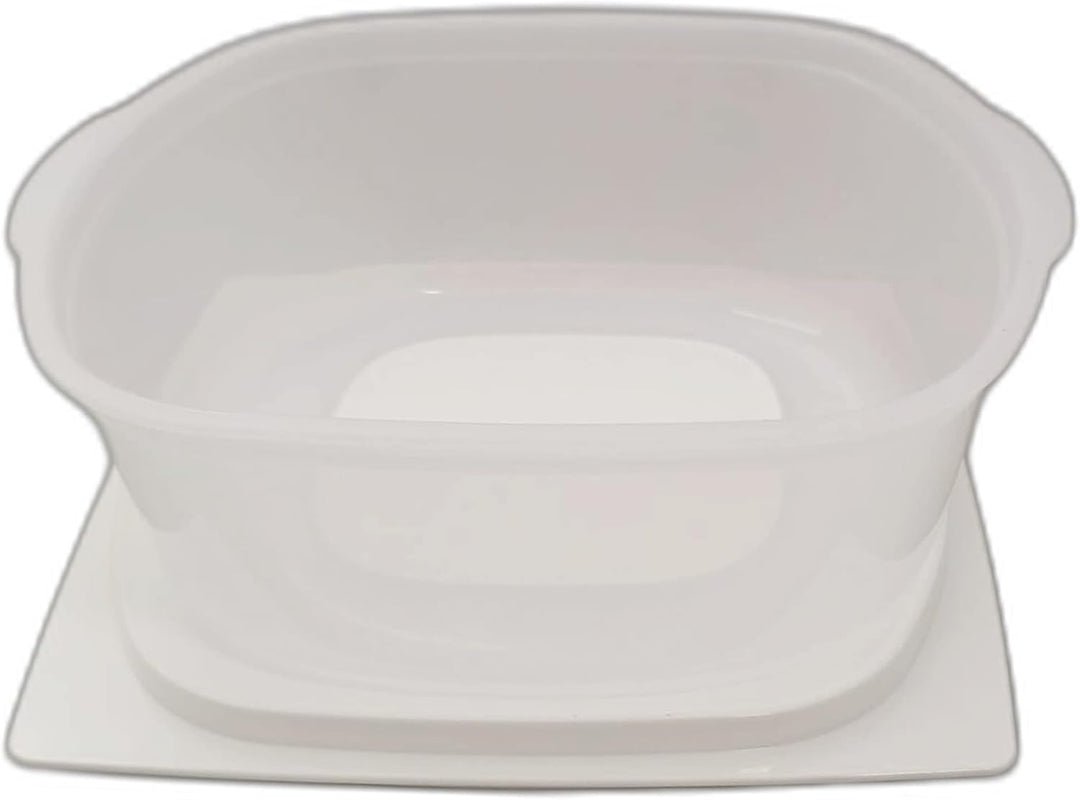 Tupperware KäseMax quadratisch Junior weiss transparent Käseglocke Käsebehälter Käse Kondensplus Kon