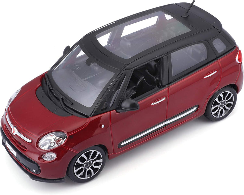 Bburago 15622126 - Fiat 500L, 1:24,Sortiert