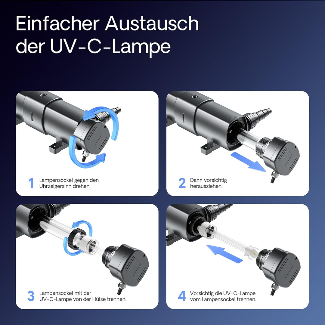 SunSun CUV-236 Teichklärer Wasserklärer Lichtfilter