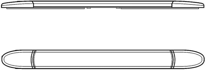 HELLA - Innenraumleuchte - LED - 24V - 3.6W - LED - Anbau - Lichtscheibenfarbe: glasklar - Innenraum