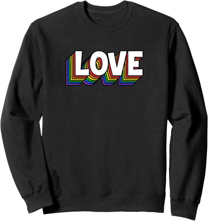 Love Gay Pride Sweatshirt
