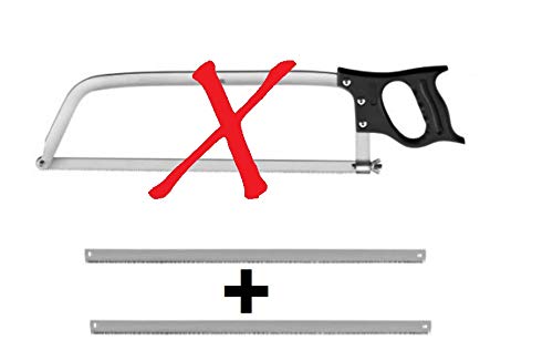 Pradel Excellence Ersatzklingen für Metzgersäge, 46 cm, 2 Stück