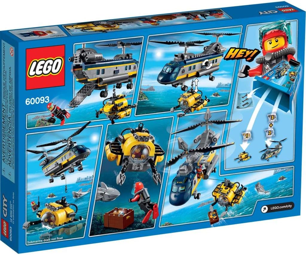 LEGO City 60093 - Tiefsee-Helikopter Hubschrauber, Hubschrauber