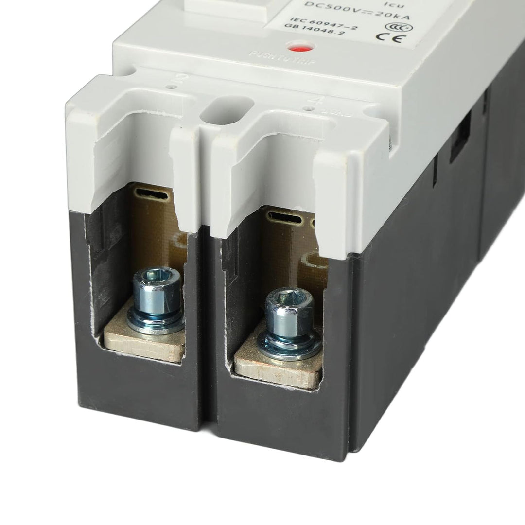 2P DC-Leistungsschalter MCCB Solarhauptschalter Batterieschutzschalter Isolator 500V 250A