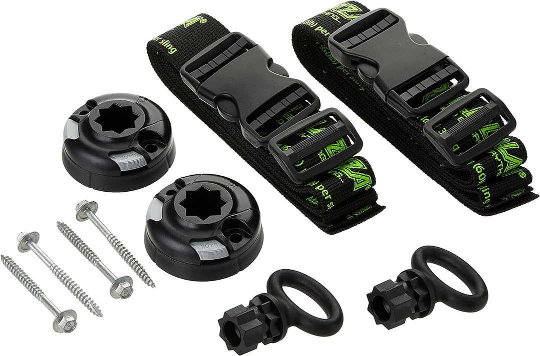 Railblaza Unisex-Adult ND-124 SOPORTE DE PARED para Kayak, Negro, Standard