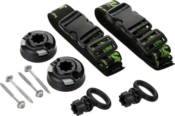 Railblaza Unisex-Adult ND-124 SOPORTE DE PARED para Kayak, Negro, Standard