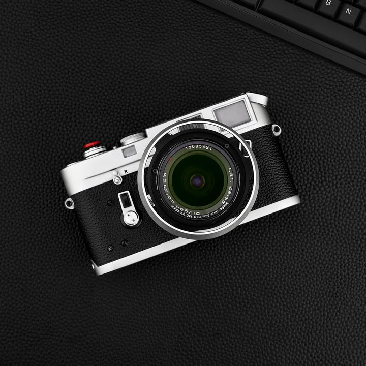 Haoge LH-ZV12 Runde Metall-Bajonett-Gegenlichtblende für Carl Zeiss C Biogon T 4.5/21 21 mm f4.5 ZM,