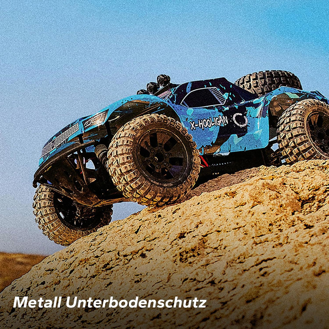 Overmax X-Hooligan Grosses Schnelles Ferngesteuertes Auto, Massstab 1:10, Geschwindigkeit 50 km/h Re