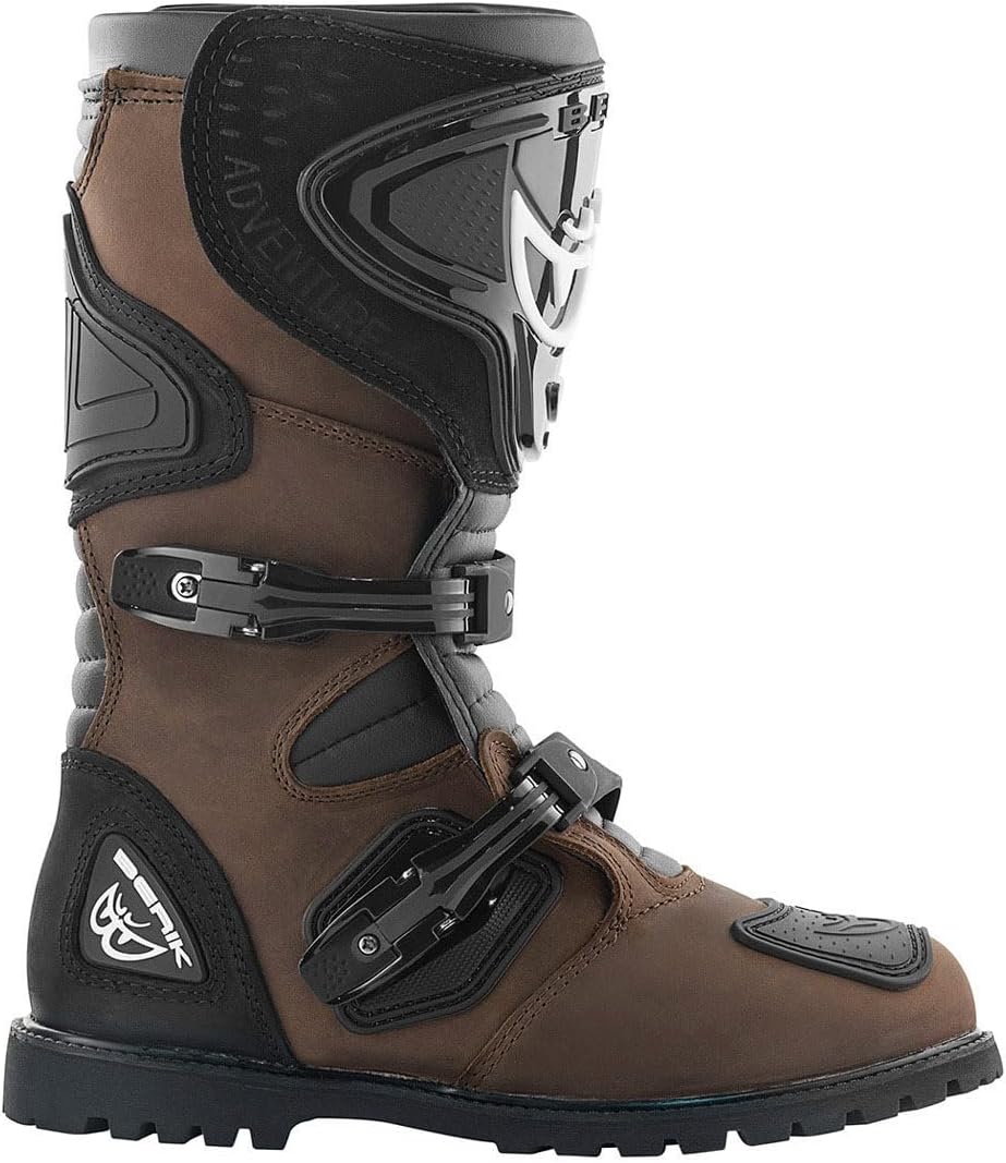 Berik All Terrain Adventure Motorradstiefel, braun, 41 41 EU Braun, 41 EU Braun