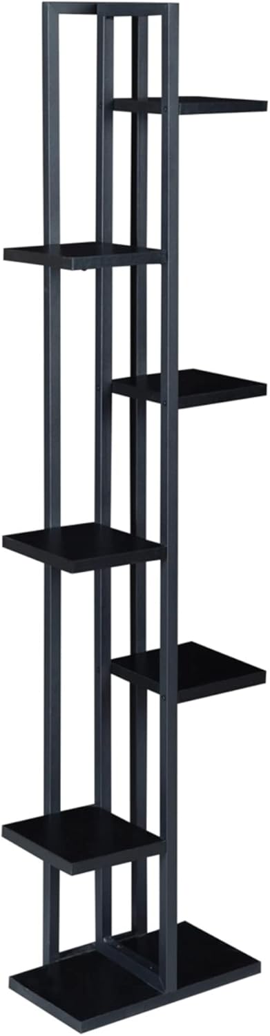 [en.casa] Blumenständer Somero 7 Ebenen Blumenregal 150 x 34 x 21 cm Pflanzenständer Indoor Pflanzen