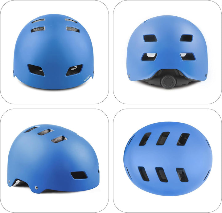 KORIMEFA Kinder Fahrradhelm Kinderhelm Radhelm Sporthelm CE-Zertifizierung für Fahrrad Skateboard Sc