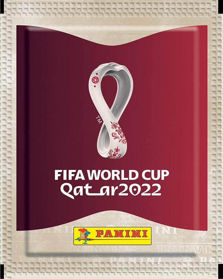 Panini WM Sticker - FIFA World Cup Qatar 2022™ - Offizielle Stickerkollektion (Box mit 100 Tüten), B
