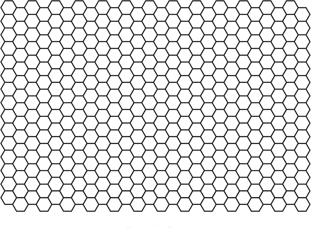 FOLIATEC Scheiben Sticker Honeycomb Auto Aufkleber, schwarz glänzend, 75 x 50 cm Schwarz Glänzend Ho