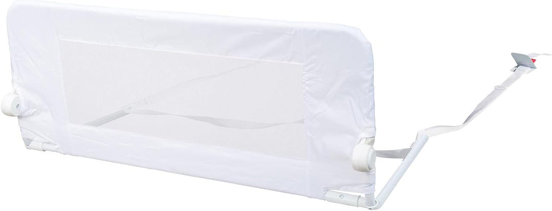 Safetots Bettgitter Weiss, 90cm breit x 40cm hoch, Bettschutzgitter für Kleinkinder zur Sicherheit,