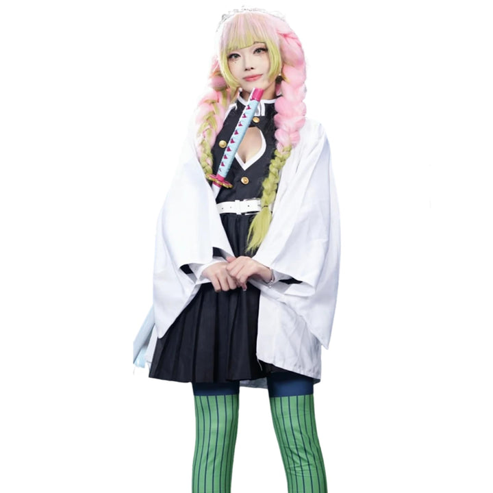 CR ROLECOS Anime Tanjirou Zenitsu Giyuu Cosplay Kostüm für Japanischer demon cosplay Outfit Hallowee