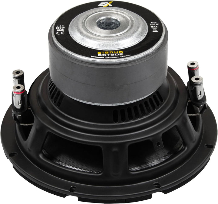ESX SXT8D2-20 cm (8”) Subwoofer mit 500 W max. - speziell für kleine geschlossene Gehäuse geeignet