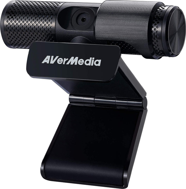 AVerMedia Live Streamer Webcam PW313, Sichtschutzverschluss, FHD 1080p-Videoanruf und -Aufnahme, Plu