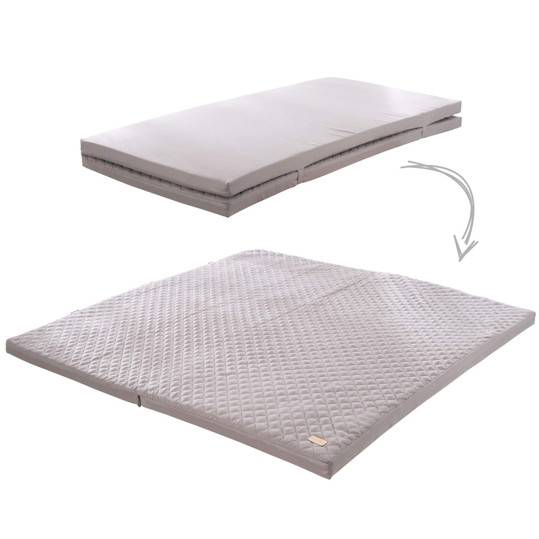 roba Spiel- & Krabbelmatratze 60 x 120 cm - klappbar zu Spiel- & Krabbelunterlage 120 x 120 cm Roba