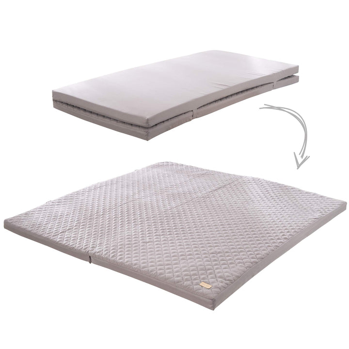 roba Spiel- & Krabbelmatratze 60 x 120 cm - klappbar zu Spiel- & Krabbelunterlage 120 x 120 cm Roba