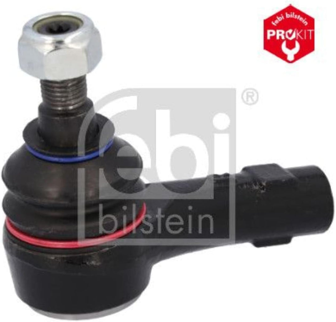 febi bilstein 37206 Spurstange mit Endstück, Mutter und Sicherungsmutter , 1 Stück Vorderachse recht