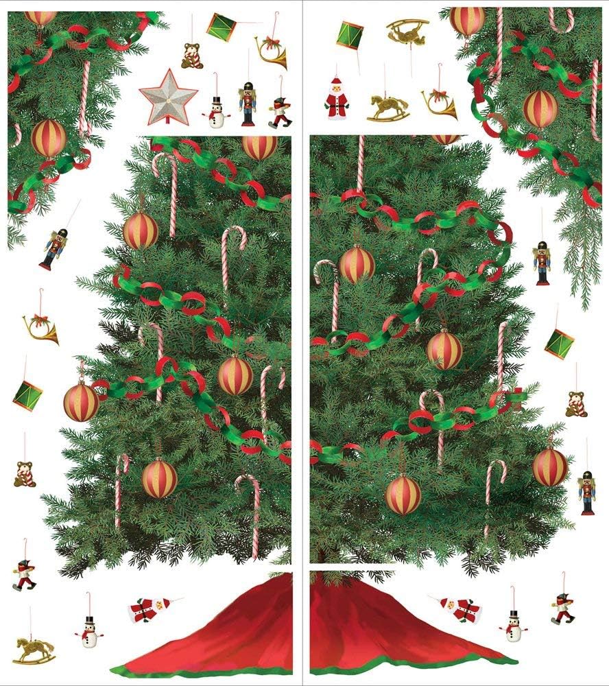 RoomMates Wandsticker Children'einen Tannenbaum s, Mehrfarbig, Farbe