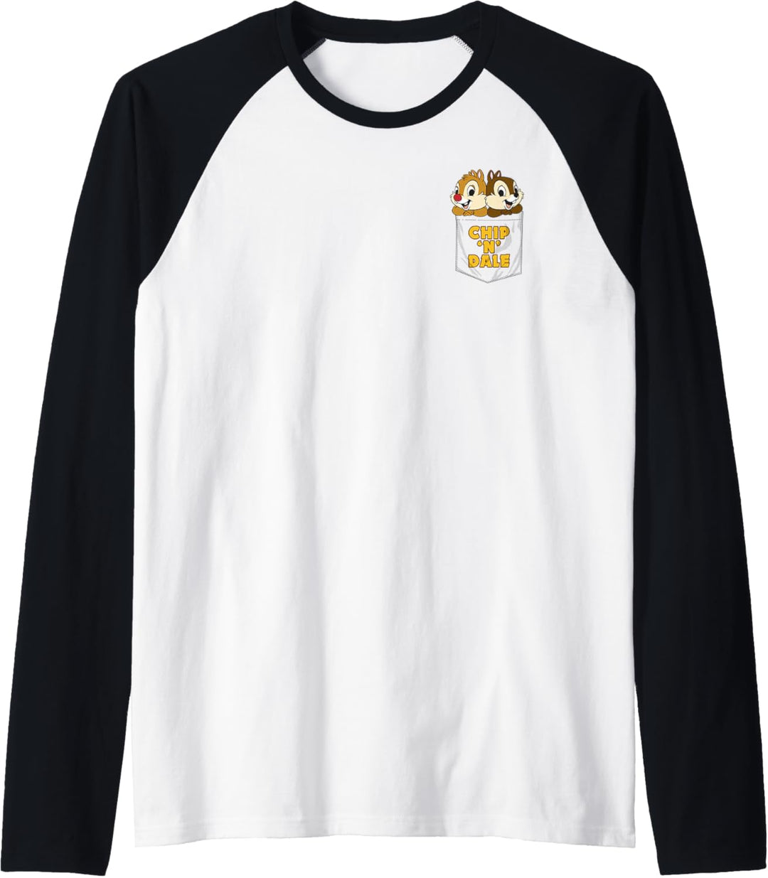 Disney Chip 'N Dale Faux Pocket Raglan