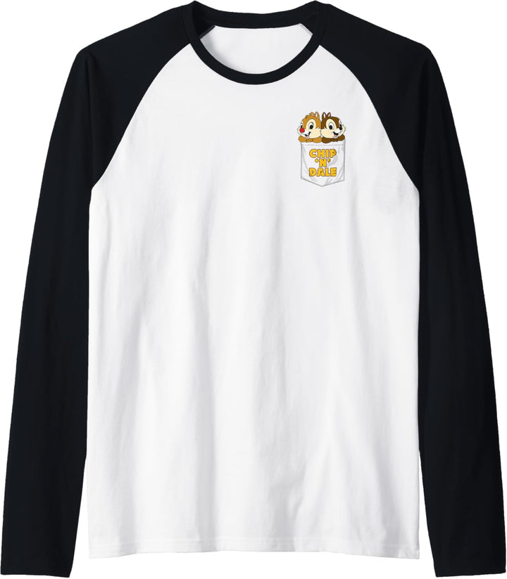 Disney Chip 'N Dale Faux Pocket Raglan