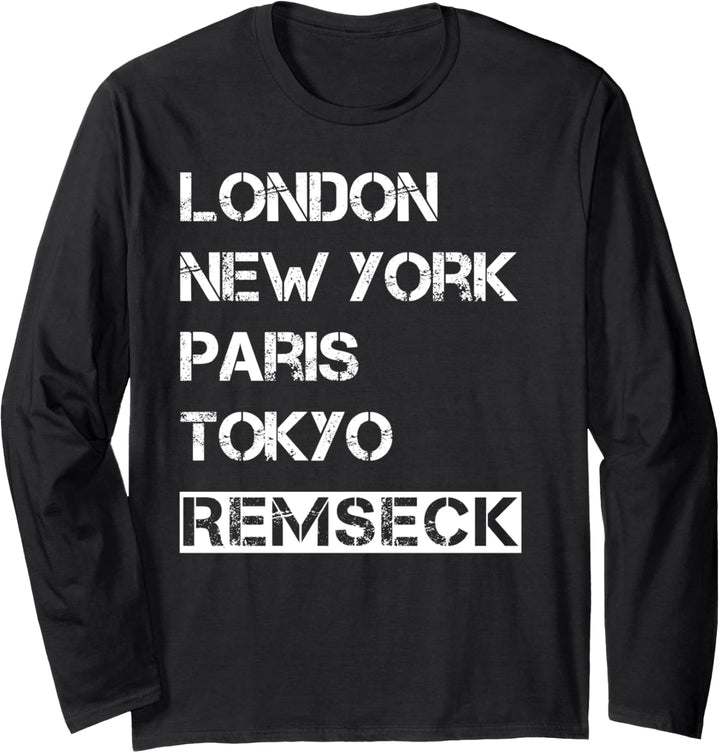 Meine Stadt! Geburtsort & Heimatliebe Remseck Langarmshirt