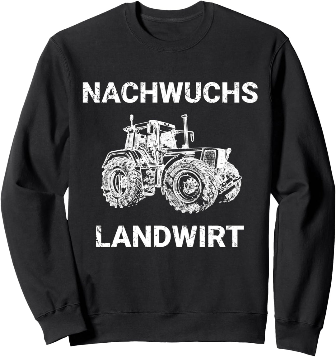Nachwuchs Landwirt Trecker Sohn Traktor für Kinder Geschenk Sweatshirt