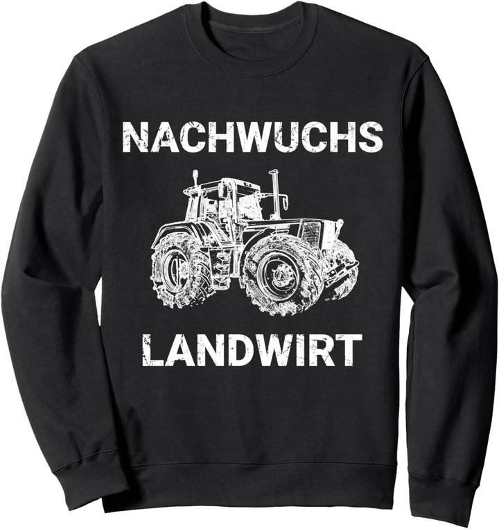 Nachwuchs Landwirt Trecker Sohn Traktor für Kinder Geschenk Sweatshirt