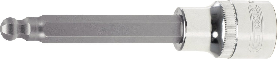 KS Tools 918.1778 1/2" CHROMEplus Bit-Stecknuss Innensechskant,Kugelkopf,lang,17mm