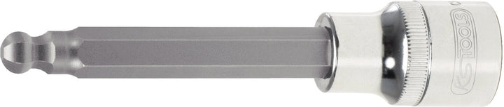 KS Tools 918.1778 1/2" CHROMEplus Bit-Stecknuss Innensechskant,Kugelkopf,lang,17mm