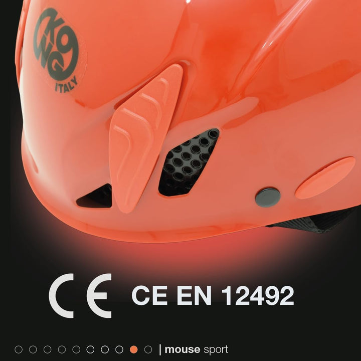 Kong leichte Kopfhörer mit Schutzhülle aus ABS, Rot (52- Universal 63 cm)