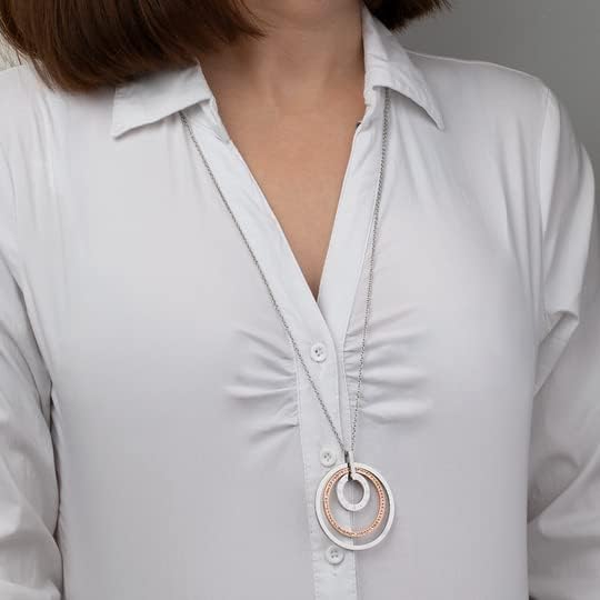 LOTUS STYLE Damen-Halskette LS2090-1/2 aus der Kollektion Urban Woman aus Stahl