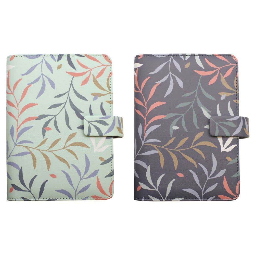 Filofax Botanical Personal Organiser Blue, Blue