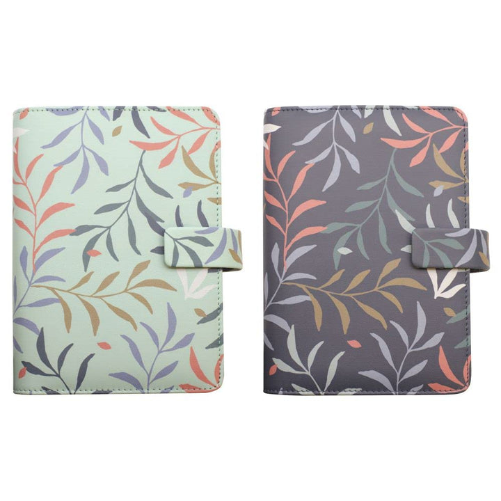 Filofax Botanical Personal Organiser Blue, Blue