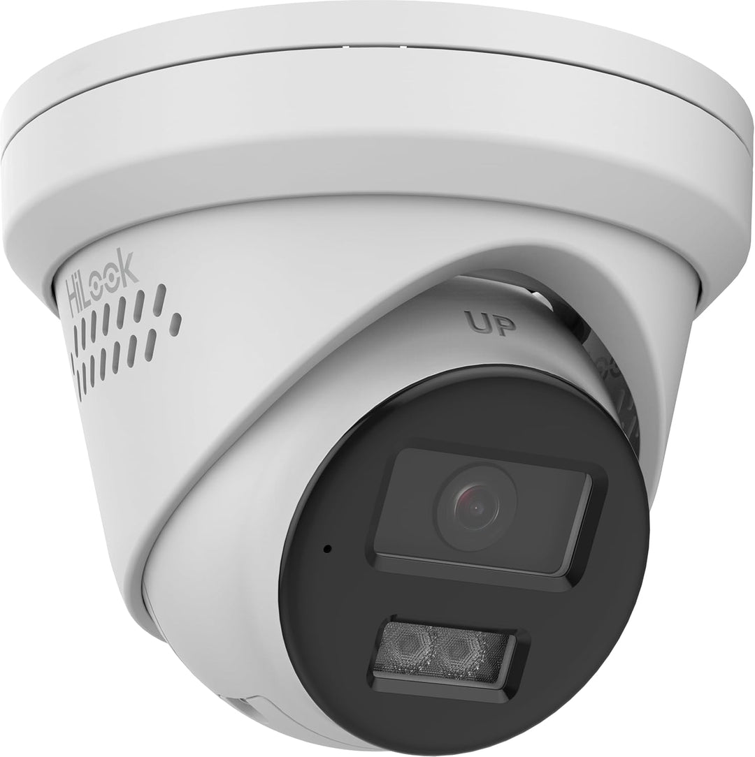 HiLook by HIKVISION Überwachungskamera aussen 4K/8MP Auflösung, ohne WLAN, LAN/PoE kabelgebunden, Ka