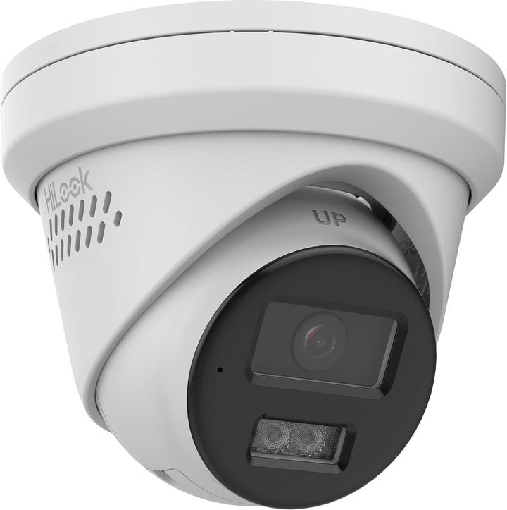 HiLook by HIKVISION Überwachungskamera aussen 4K/8MP Auflösung, ohne WLAN, LAN/PoE kabelgebunden, Ka