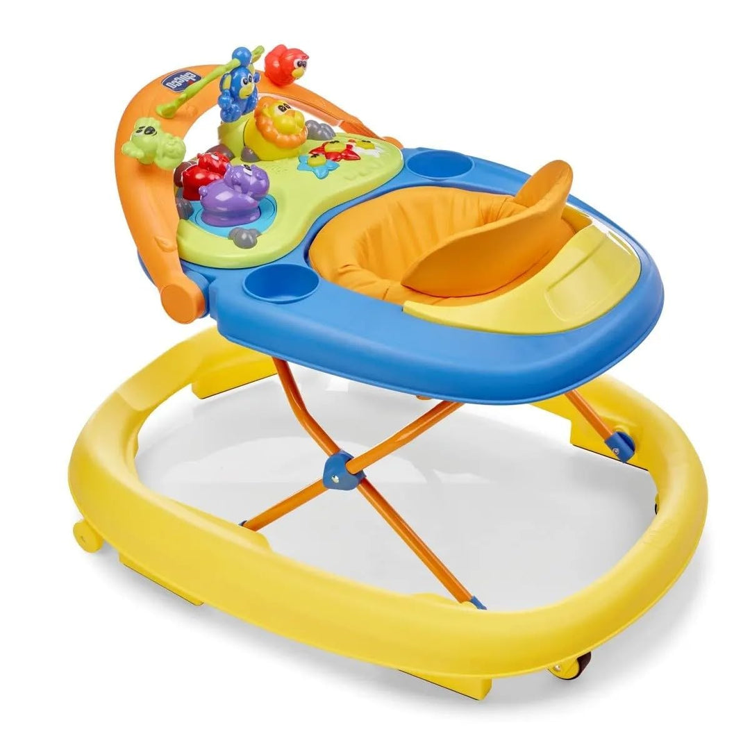 Chicco Walky Talky Baby Lauflernwagen mit Aktivitätszentrum, Spielzeug für Erste Schritte mit 3D-Spi