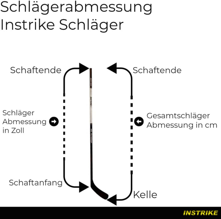 INSTRIKE BlackPower Lite Schläger Bambini 20 Flex rechts P92 20 Flex rechts P92 20 Flex