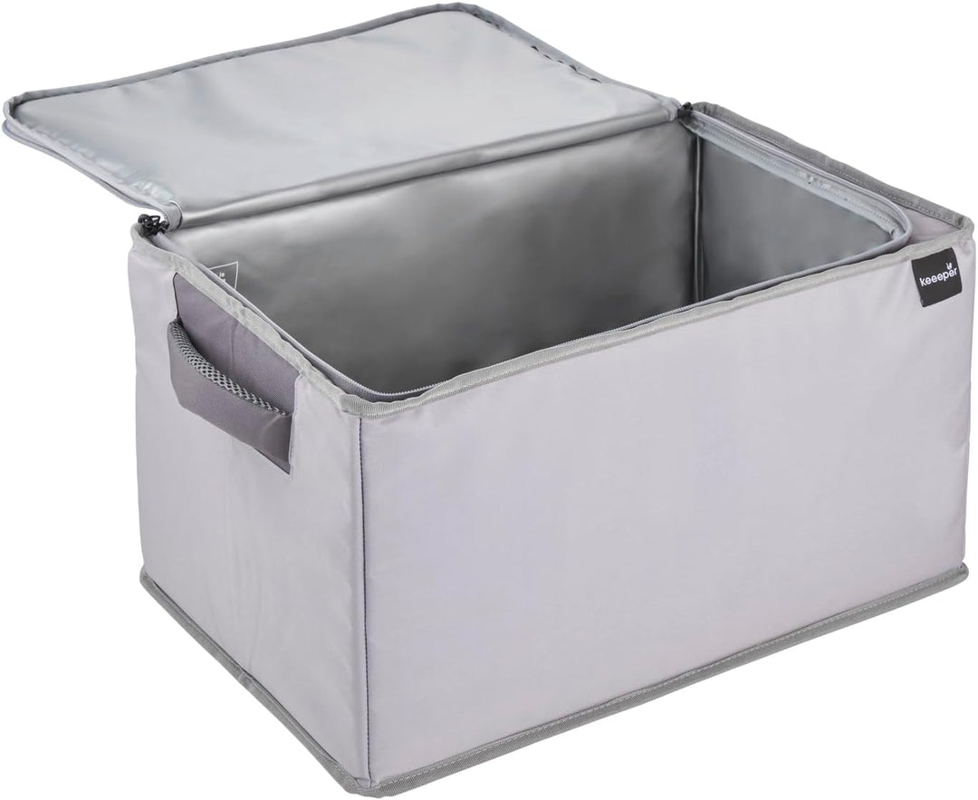 keeeper neo Faltbare Isoliertasche, 40 l, Gr. XL, Passend für Klappbox ben, 15 kg Tragkraft, 7 h küh