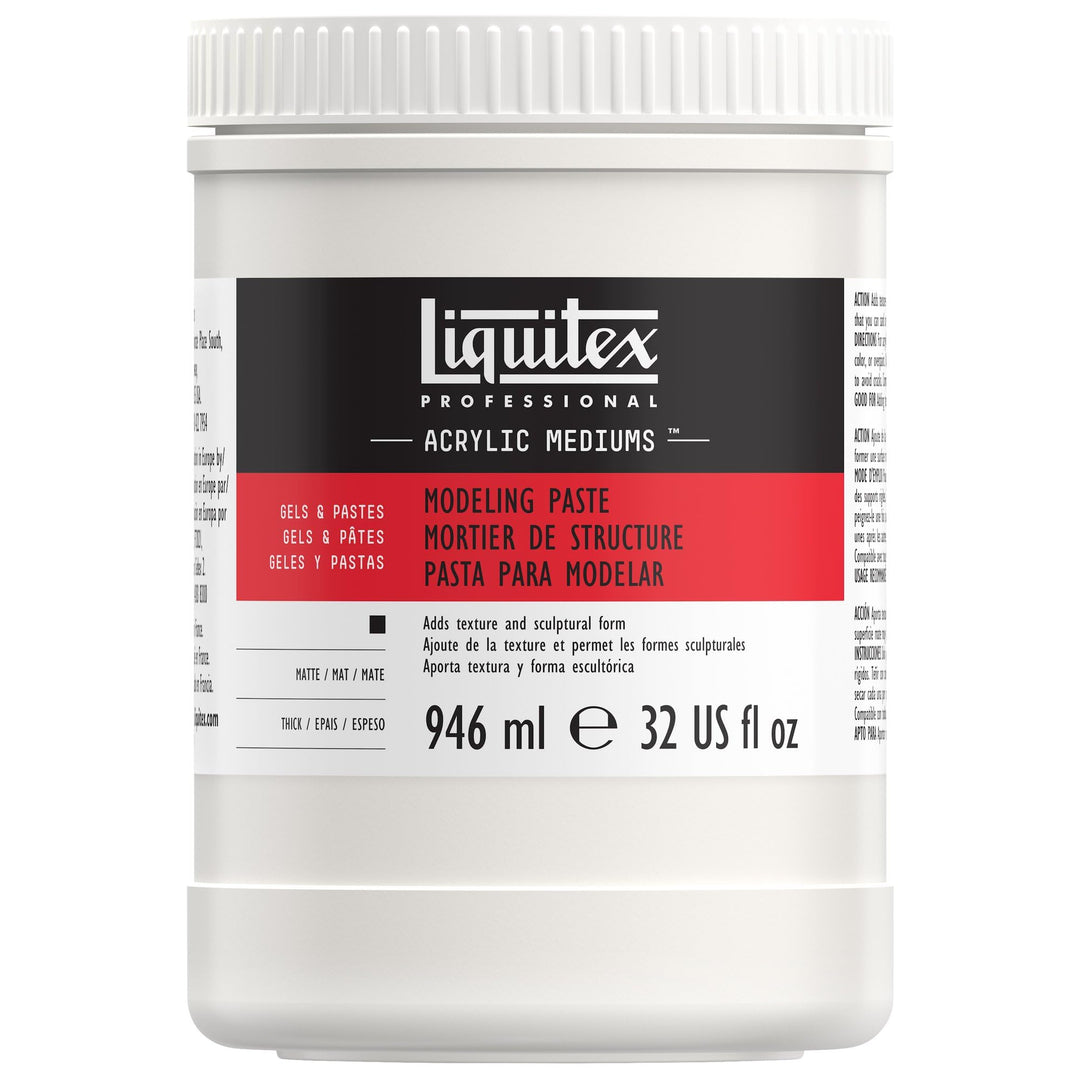 Liquitex 5532 Professional Modellierpaste für Acrylfarben für grössere Strukturen, Skulpturen oder B