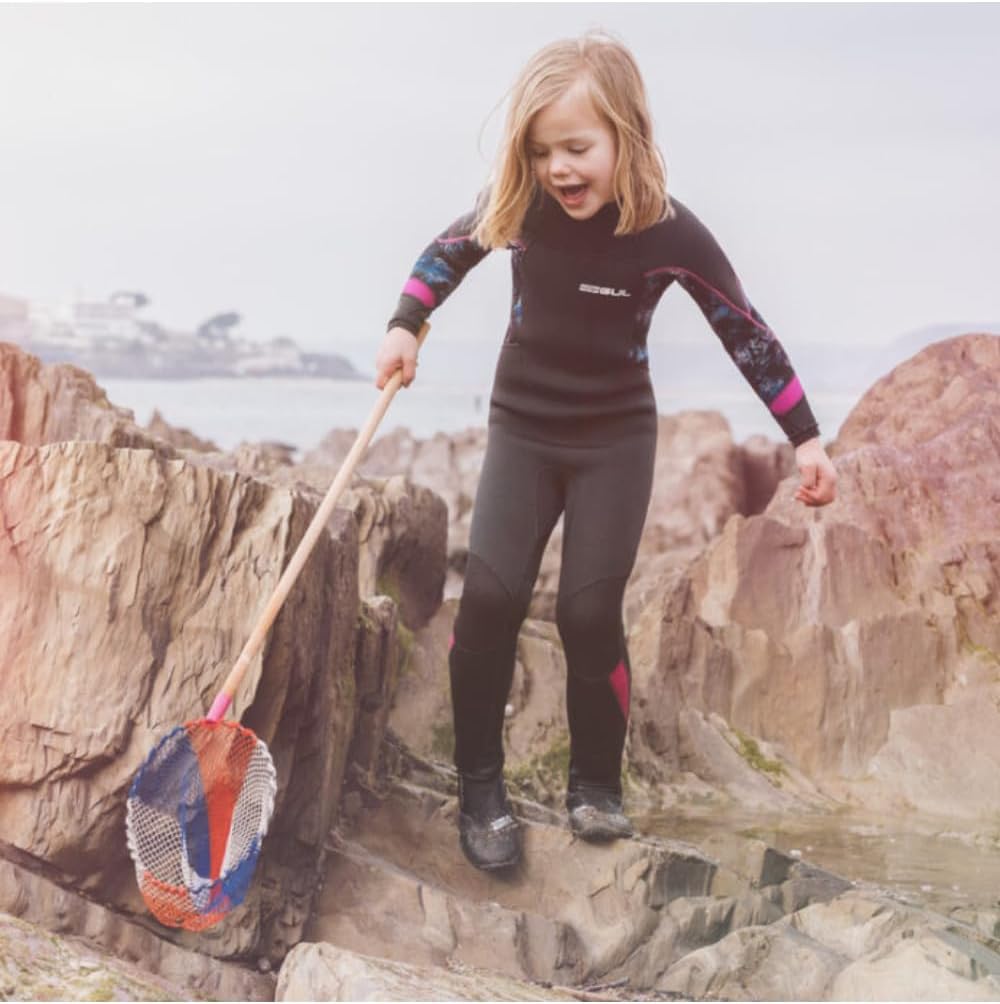 GUL Junior 5mm Power Neoprenanzug Stiefel Stiefel BO1264-B8 - Schwarz - Unisex JM, JM