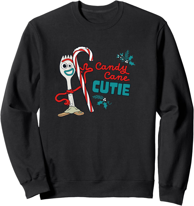 Disney and Pixar’s Toy Story Forky Candy Cane Cutie Holiday Sweatshirt