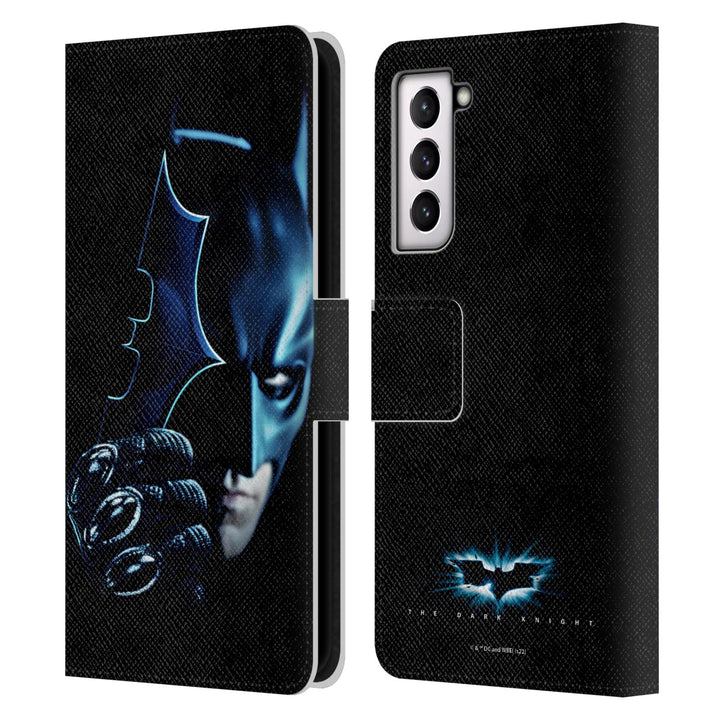 Head Case Designs Offizielle The Dark Knight Batman Batarang Wichtige Kunst Leder-Wallet-Hülle Kompa