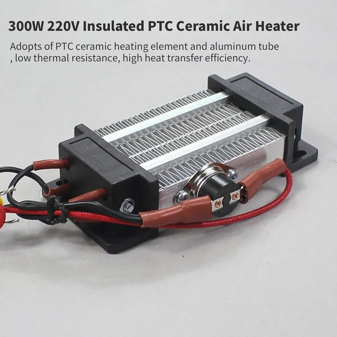 Keramisches Luftheizelement, 300W 220V PTC heizelement konstante temperatur Isolierte Keramik Lufter